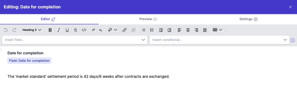 Item Editor showing the Editor tab