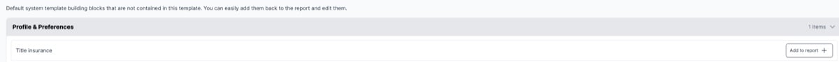 Excluded Items tab showing the Content Library with an available item