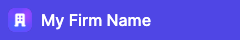 The account switcher in the sidebar