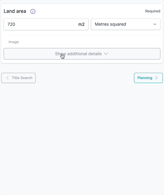 The Set page, Remove page number and Jump to page controls on a field