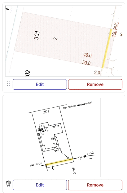 Reordering images within a field