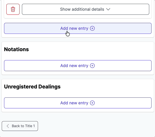 Adding a dealing from the Dealing library dropdown